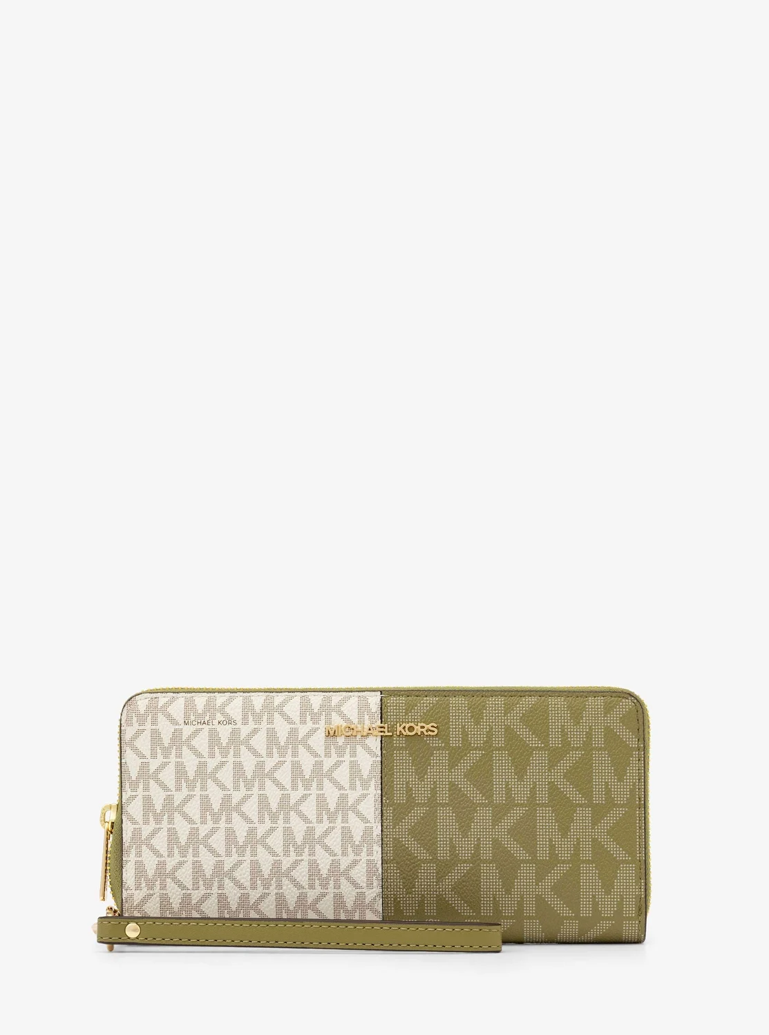 Michael Kors JET SET TRAVEL トラベル コンチネンタル ウォレット ラージ - MKシグネチャー