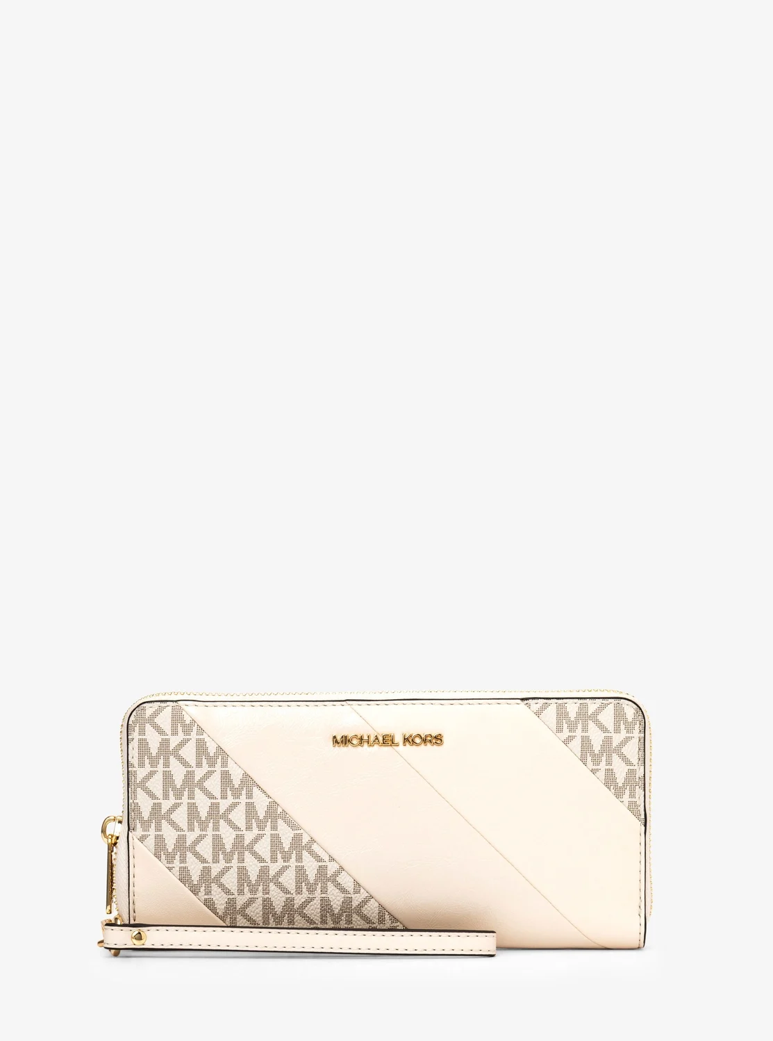 Michael Kors JET SET TRAVEL トラベル コンチネンタルウォレット ラージ - MKシグネチャー