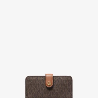 Michael Kors JET SET TRAVEL ビルフォールド ウォレット ミディアム - MKシグネチャー