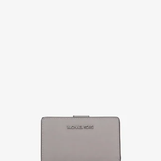 Michael Kors JET SET TRAVEL ビルフォールド ジップ コンパクト ウォレット ミディアム