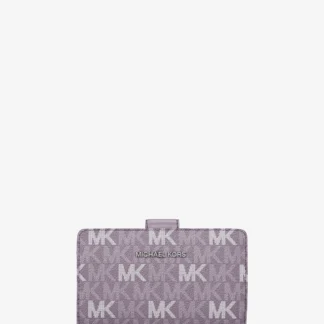 Michael Kors JET SET TRAVEL ビルフォールド ウォレット ミディアム - MKシグネチャー