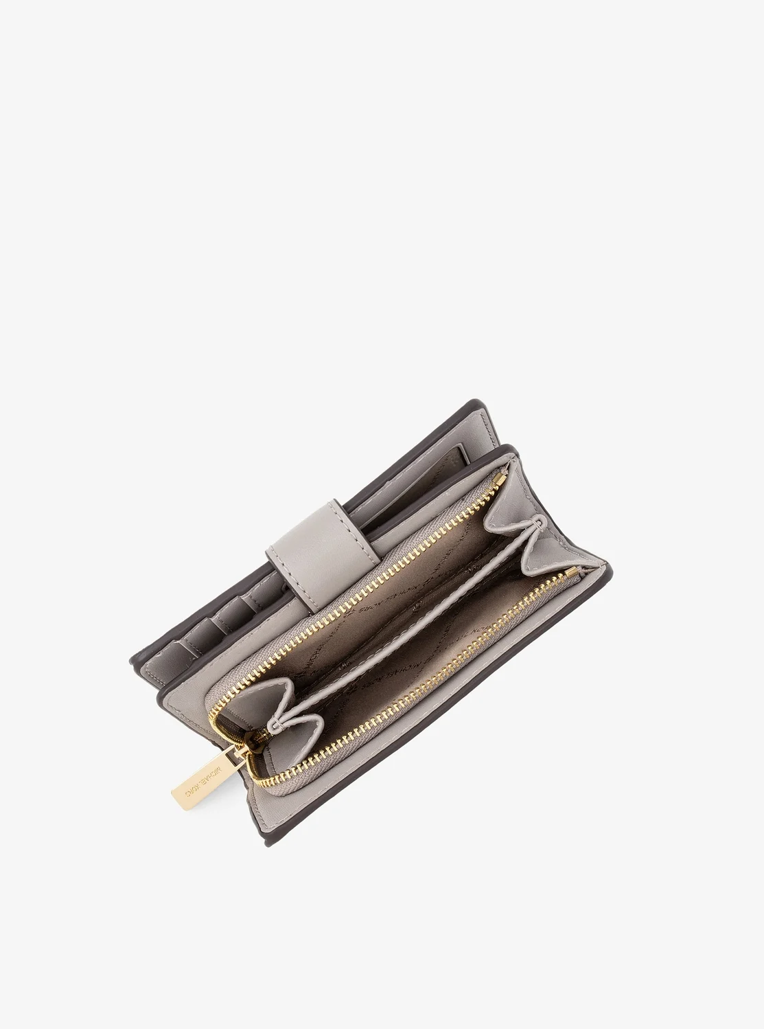 Michael Kors JET SET TRAVEL ビルフォールド ジップ コンパクト ウォレット ミディアム - MKシグネチャー - Image 3