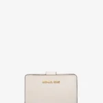 Michael Kors JET SET TRAVEL ビルフォールド ジップ コンパクト ウォレット ミディアム