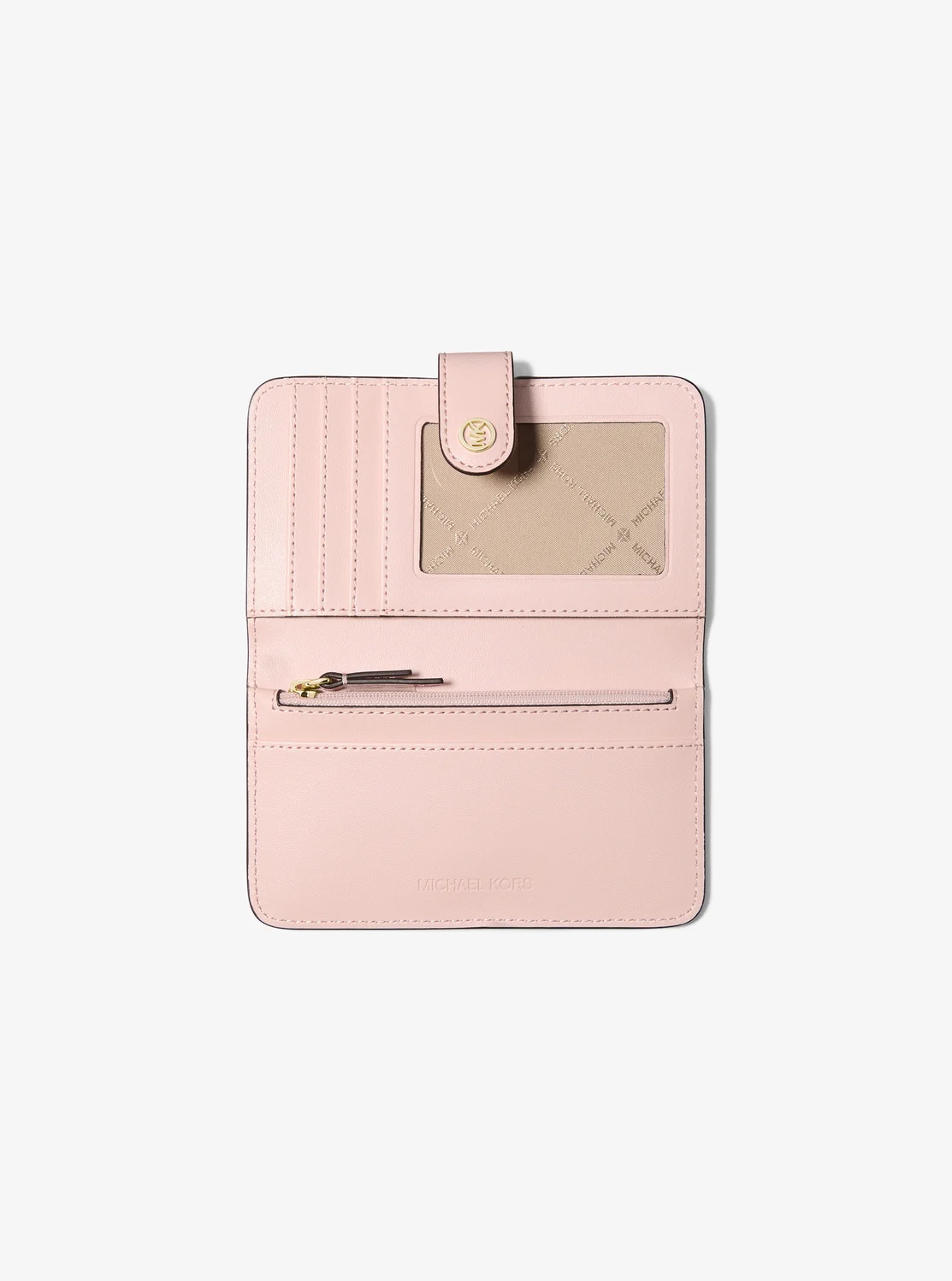 Michael Kors JET SET TRAVEL ペブルレザー ビルフォールド ウォレット ミディアム - Image 2