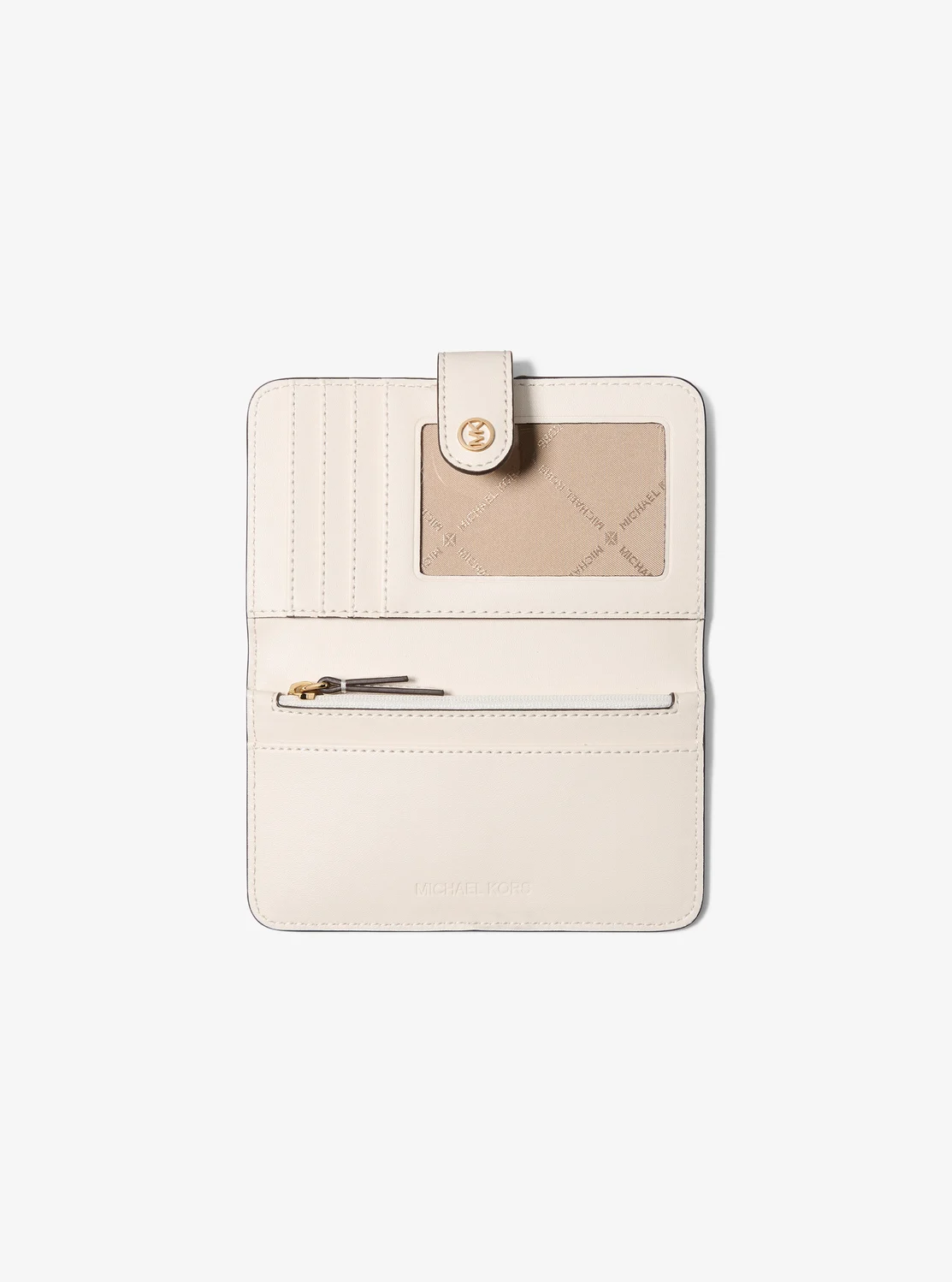Michael Kors JET SET TRAVEL ペブルレザー ビルフォールド ウォレット ミディアム - Image 2