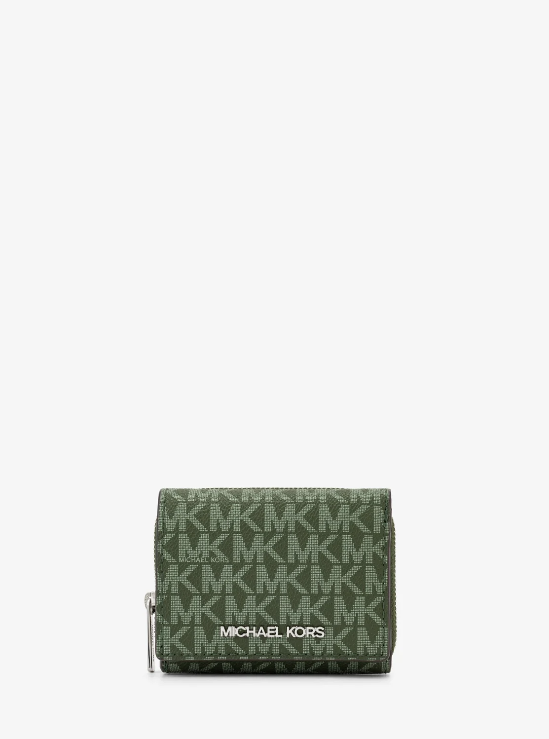 Michael Kors JET SET TRAVEL ミッド ジップ ウォレット スモール - MKシグネチャー