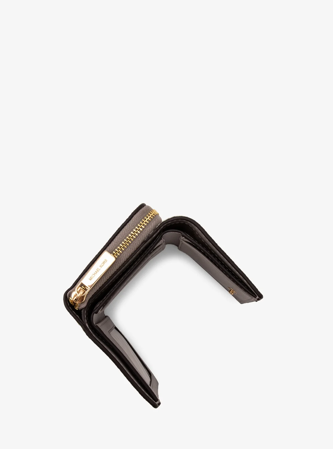 Michael Kors JET SET TRAVEL ミッド ジップ ウォレット スモール - MKシグネチャー - Image 3