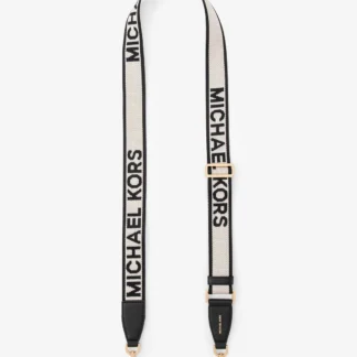 Michael Kors JET SET TRAVEL ロゴ ウェビング ストラップ 35mm