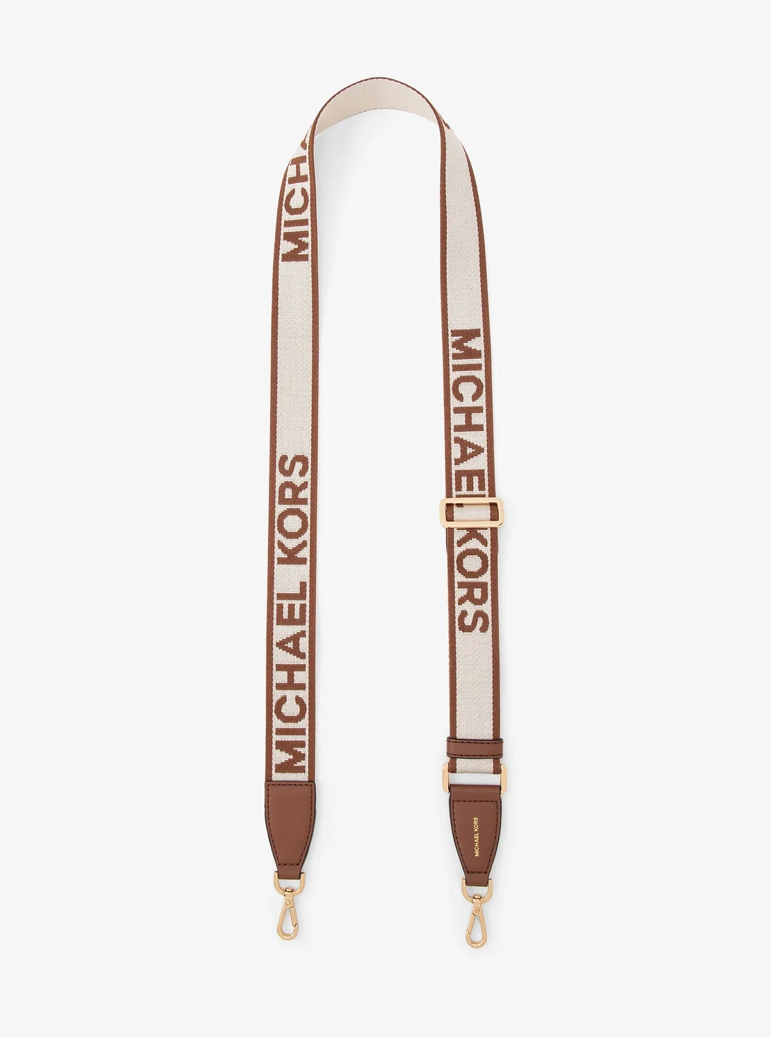 Michael Kors JET SET TRAVEL ロゴ ウェビング ストラップ 35mm