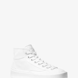 Michael Kors JUDE キャンバス ハイトップ スニーカー