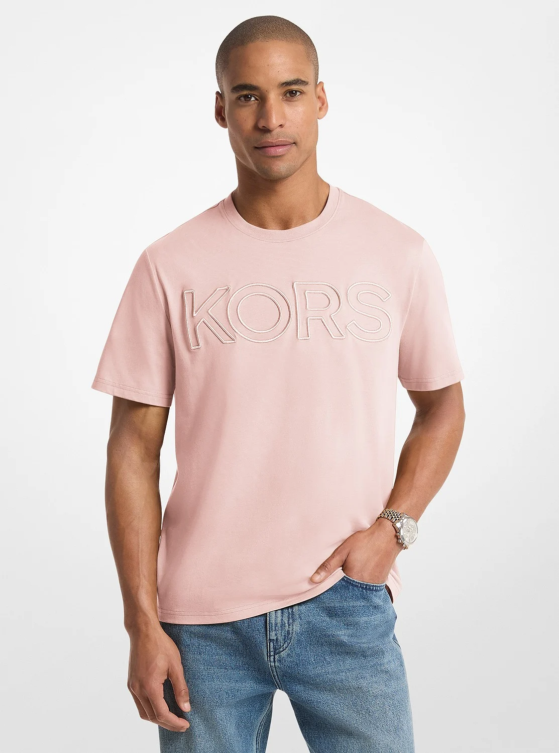 Michael Kors KORS コットンジャージー Tシャツ