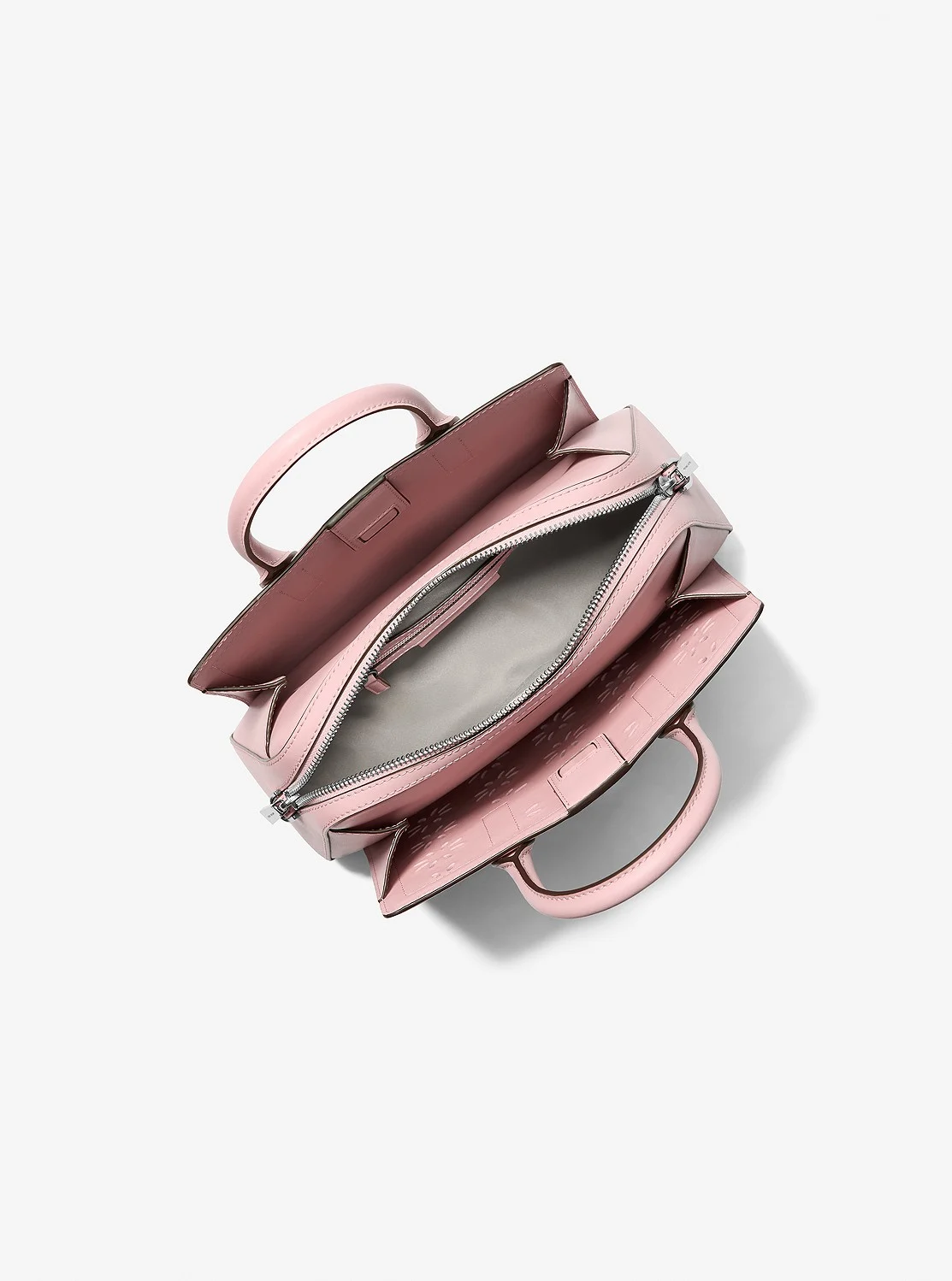 Michael Kors LAILA エンブリッシュ レーザーカットレザー サッチェル スモール - Image 2
