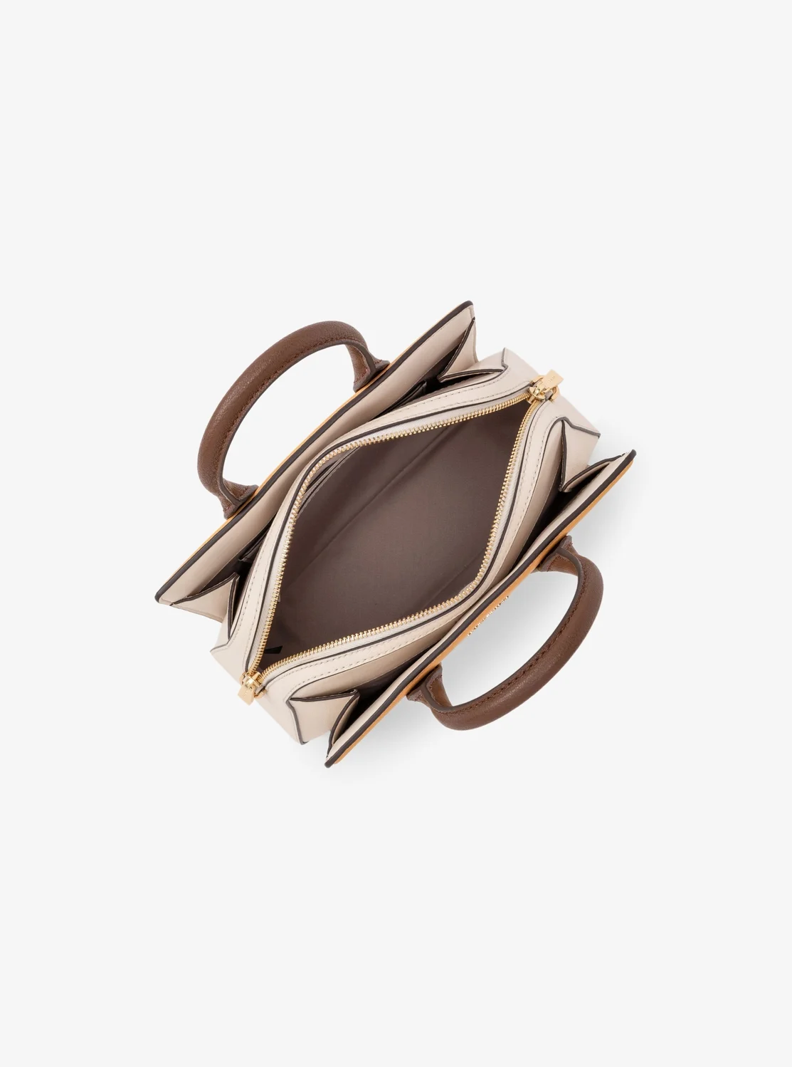 Michael Kors LAILA カラーブロック ぺブルレザー サッチェル スモール - Image 2