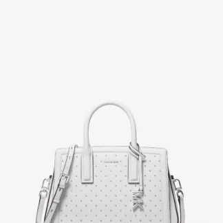 Michael Kors LAILA スタッドレザー サッチェル スモール