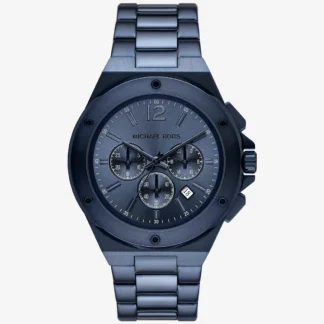 Michael Kors LENNOX オーバーサイズ ブルートーン ウォッチ