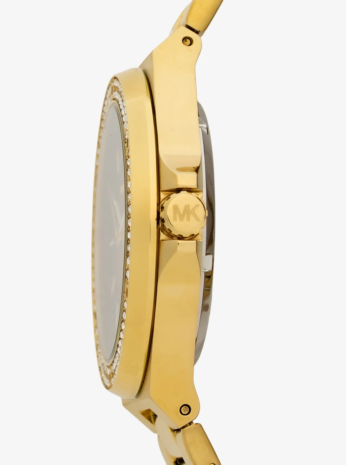 Michael Kors LENNOX オーバーサイズ パヴェ ゴールドトーン ウォッチ - Image 2