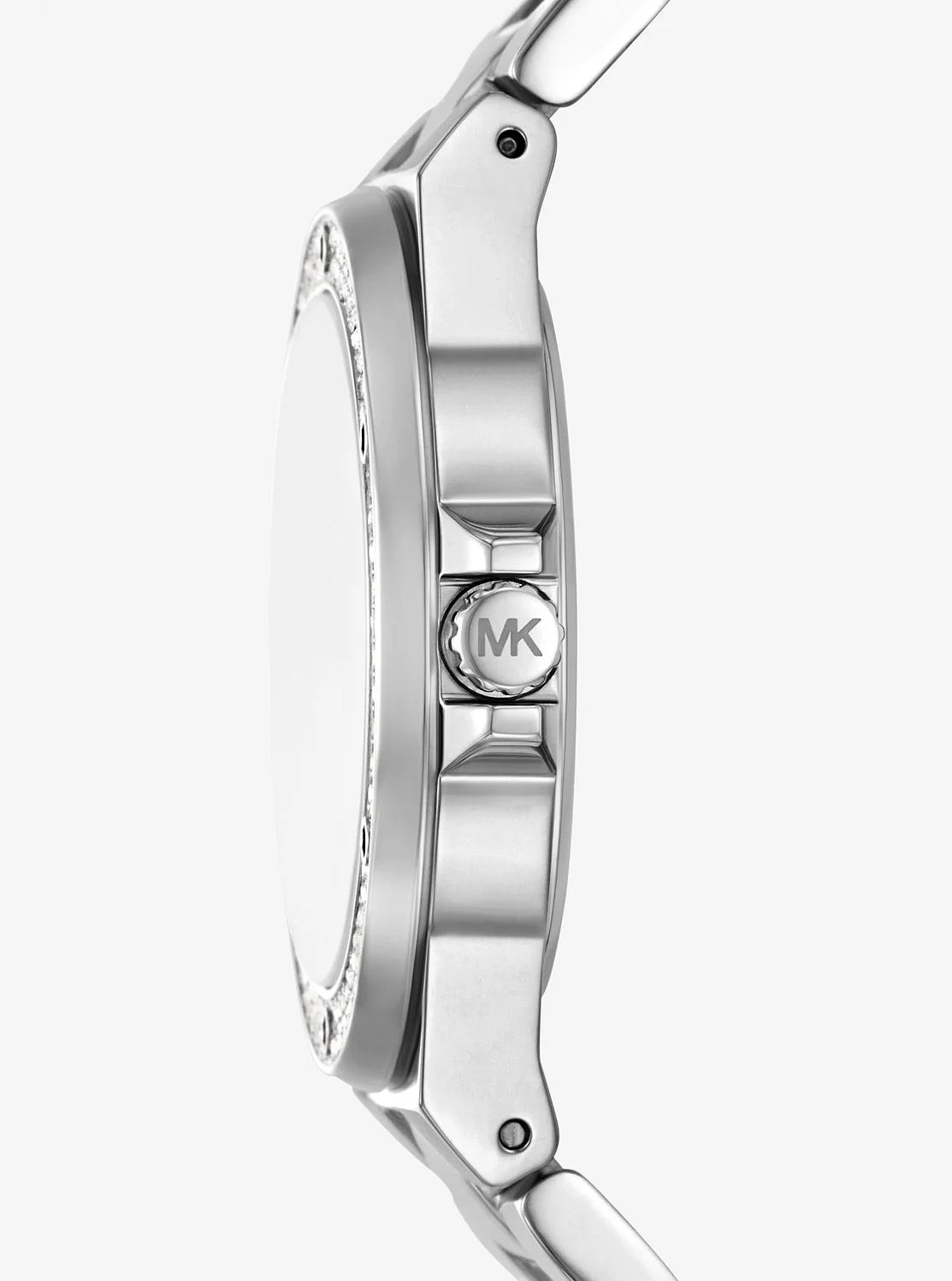 Michael Kors LENNOX パヴェ シルバートーン ウォッチ - Image 2