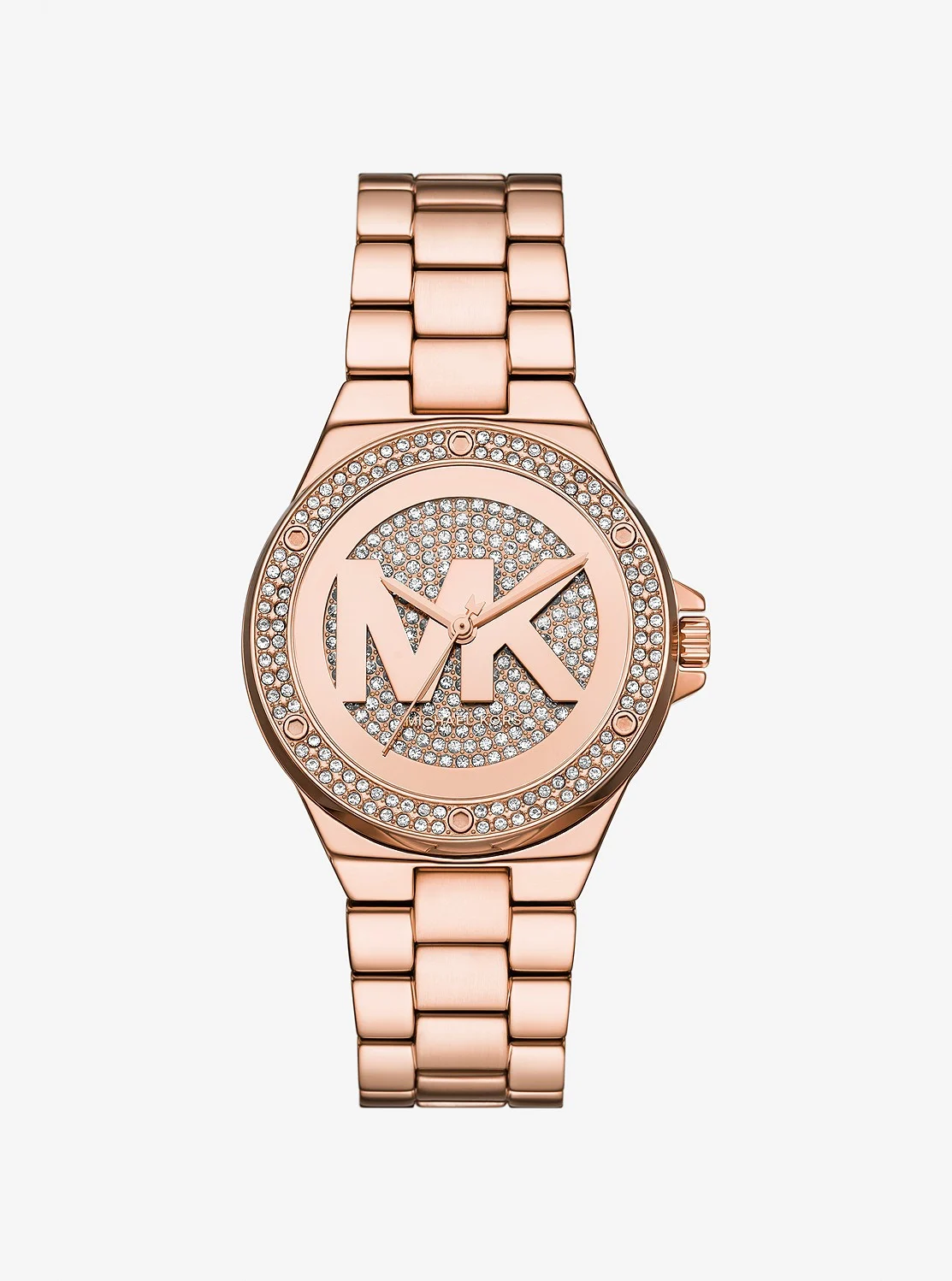 Michael Kors LENNOX パヴェ ローズゴールドトーン ウォッチ