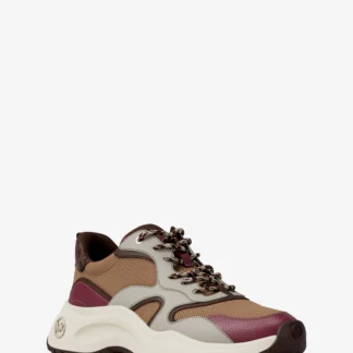 Michael Kors LEVIE ミックスメディア スニーカー