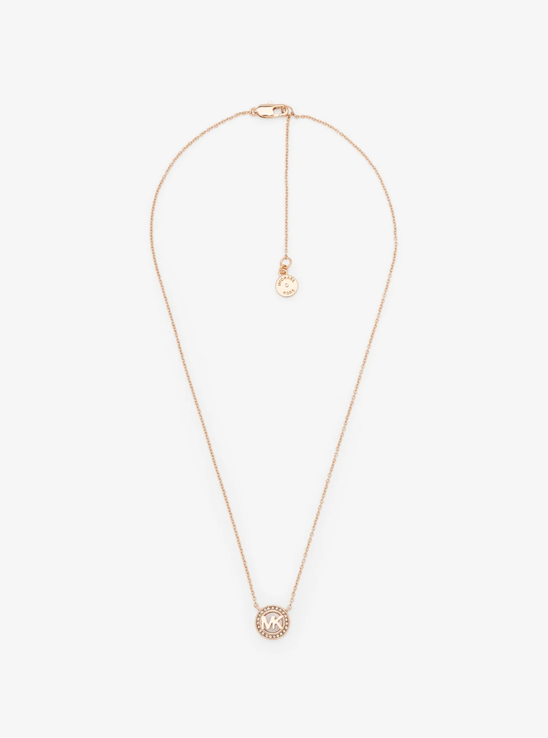 Michael Kors LOGO MOP PENDANT RG PINK - Image 2