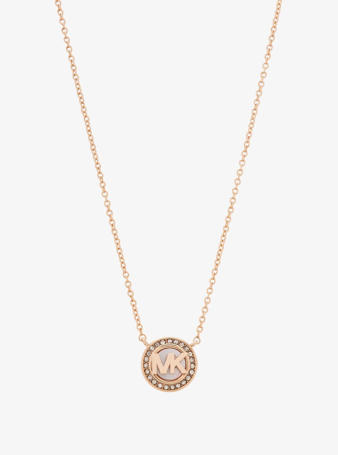 Michael Kors LOGO MOP PENDANT RG PINK