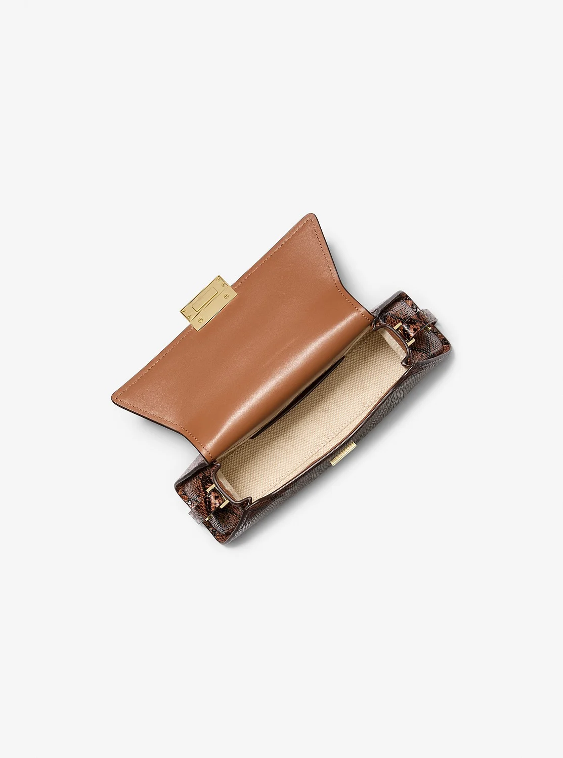 Michael Kors LUDLOW スネークエンボス レザー ショルダー ミディアム - Image 2