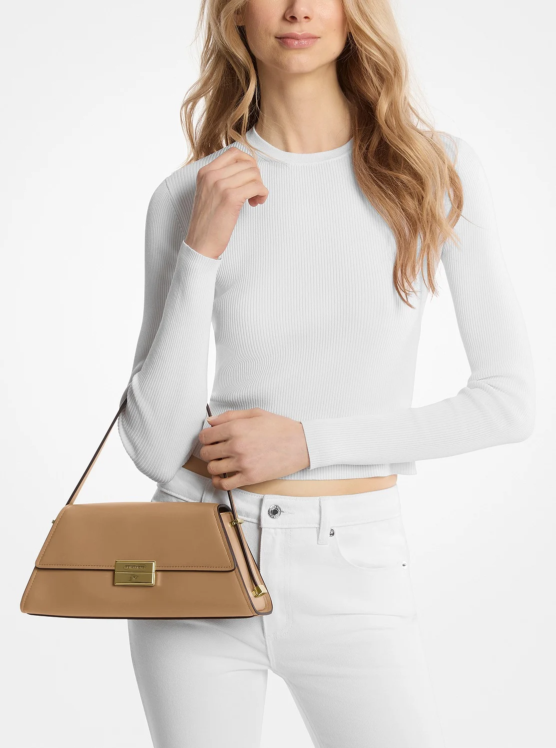 Michael Kors LUDLOW レザー ショルダー ミディアム - Image 4