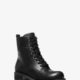 Michael Kors LYLE レザーコンバットブーツ