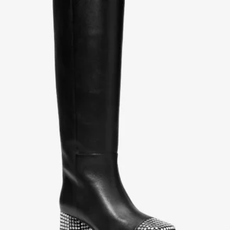 Michael Kors MATILDA エンベリッシュ レザー ブーツ