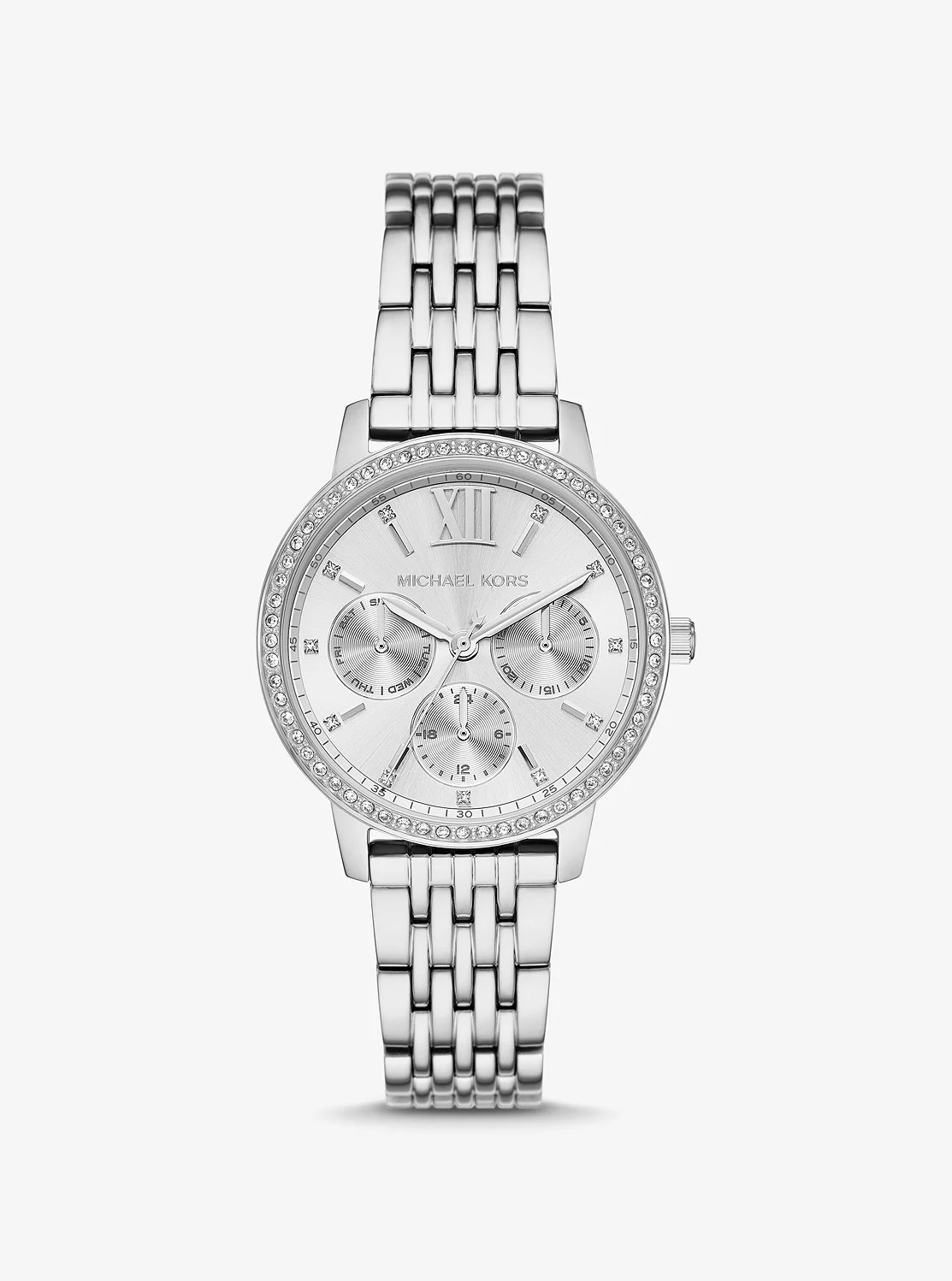 Michael Kors MELISSA マルチ シルバー ウォッチ