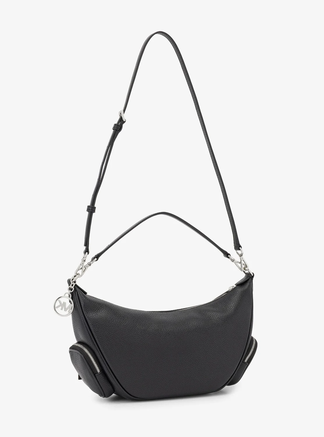 Michael Kors MERRITT ぺブルレザー コンバーチブル ポケット ショルダー ミディアム - Image 3