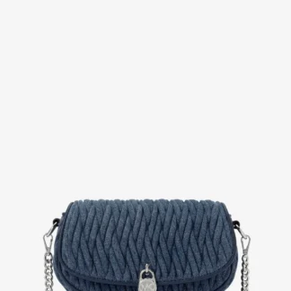 Michael Kors MILA デニム コンバーチブル クロスボディ スモール