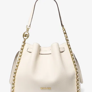 Michael Kors MINA ベルトチェーン インレイショルダー ラージ