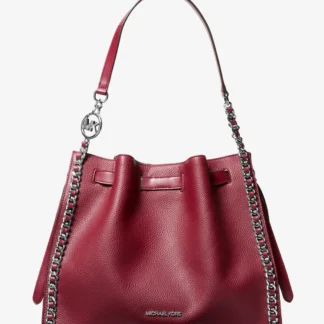 Michael Kors MINA ベルトチェーン インレイショルダー ラージ