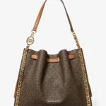 Michael Kors MINA ベルトチェーン インレイショルダー ラージ