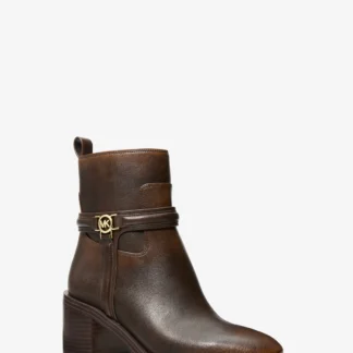 Michael Kors MINDY ブロック ヒール ブーティ