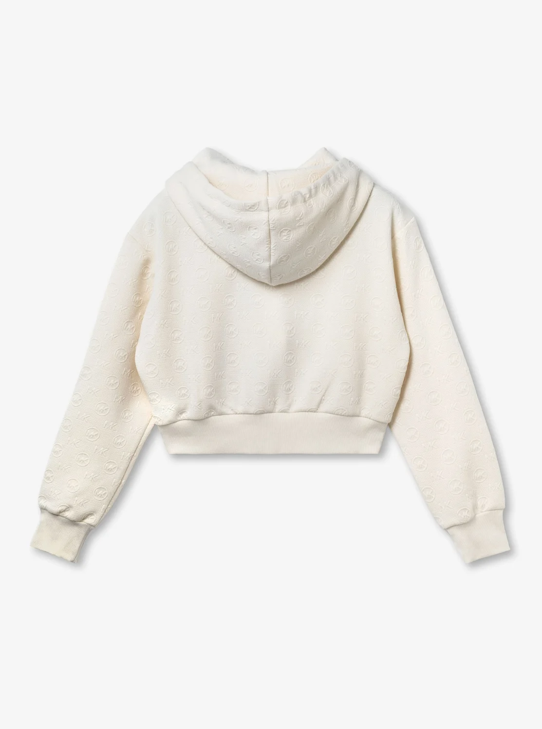 Michael Kors MK CHARM ジャカード クロップ ジップ フーディー - Image 2