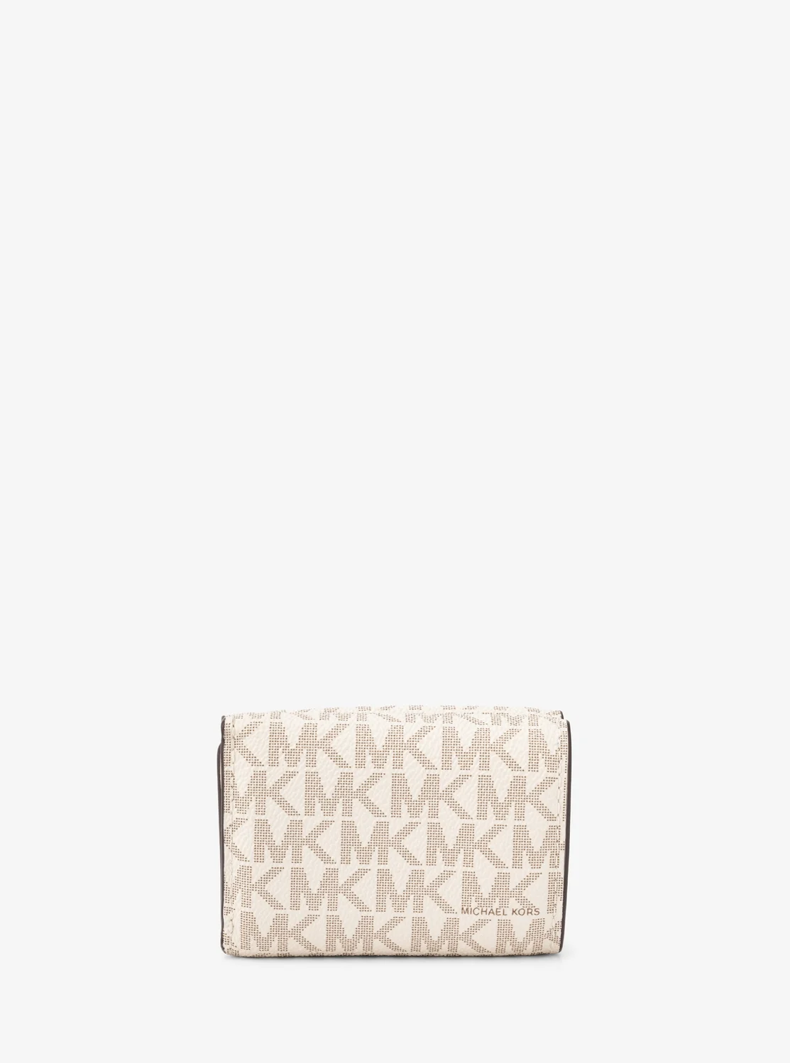 Michael Kors MK FACET トライフォールド フラップ ウォレット スモール - MKシグネチャー - Image 4