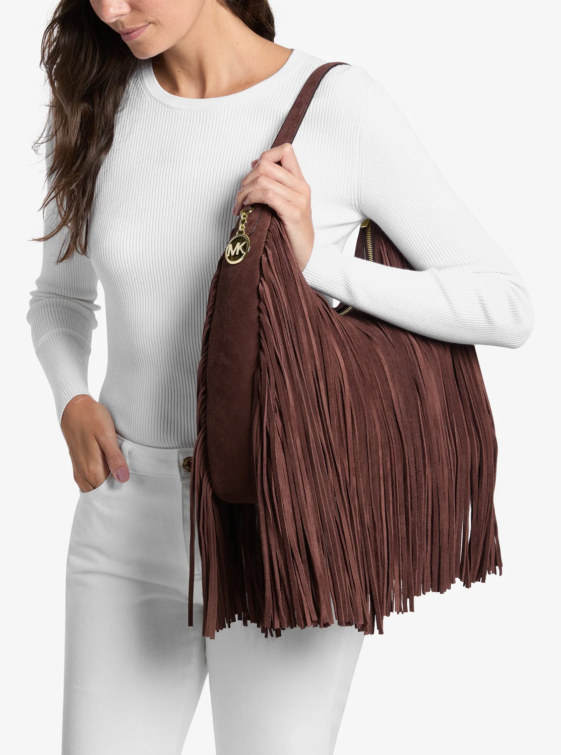 Michael Kors NAYLA ホーボー ショルダー ミディアム - Image 4