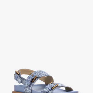Michael Kors NIA デニム フラット サンダル