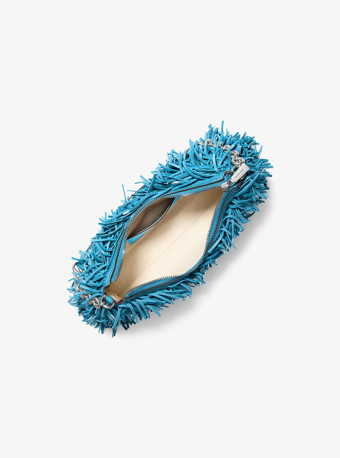 Michael Kors NOLITA フリンジ レザー ポシェット ショルダーバッグ ミディアム - Image 2