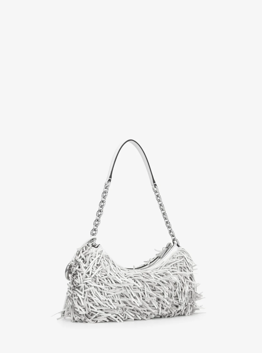 Michael Kors NOLITA フリンジ レザー ポシェット ショルダーバッグ ミディアム - Image 3