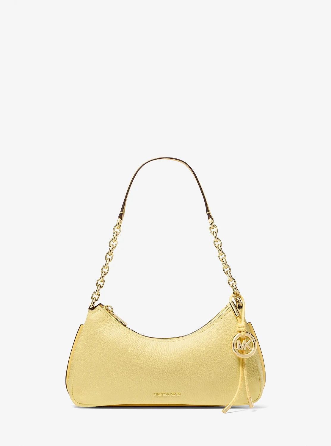 Michael Kors NOLITA ペブルレザー チェーン ショルダー ミディアム