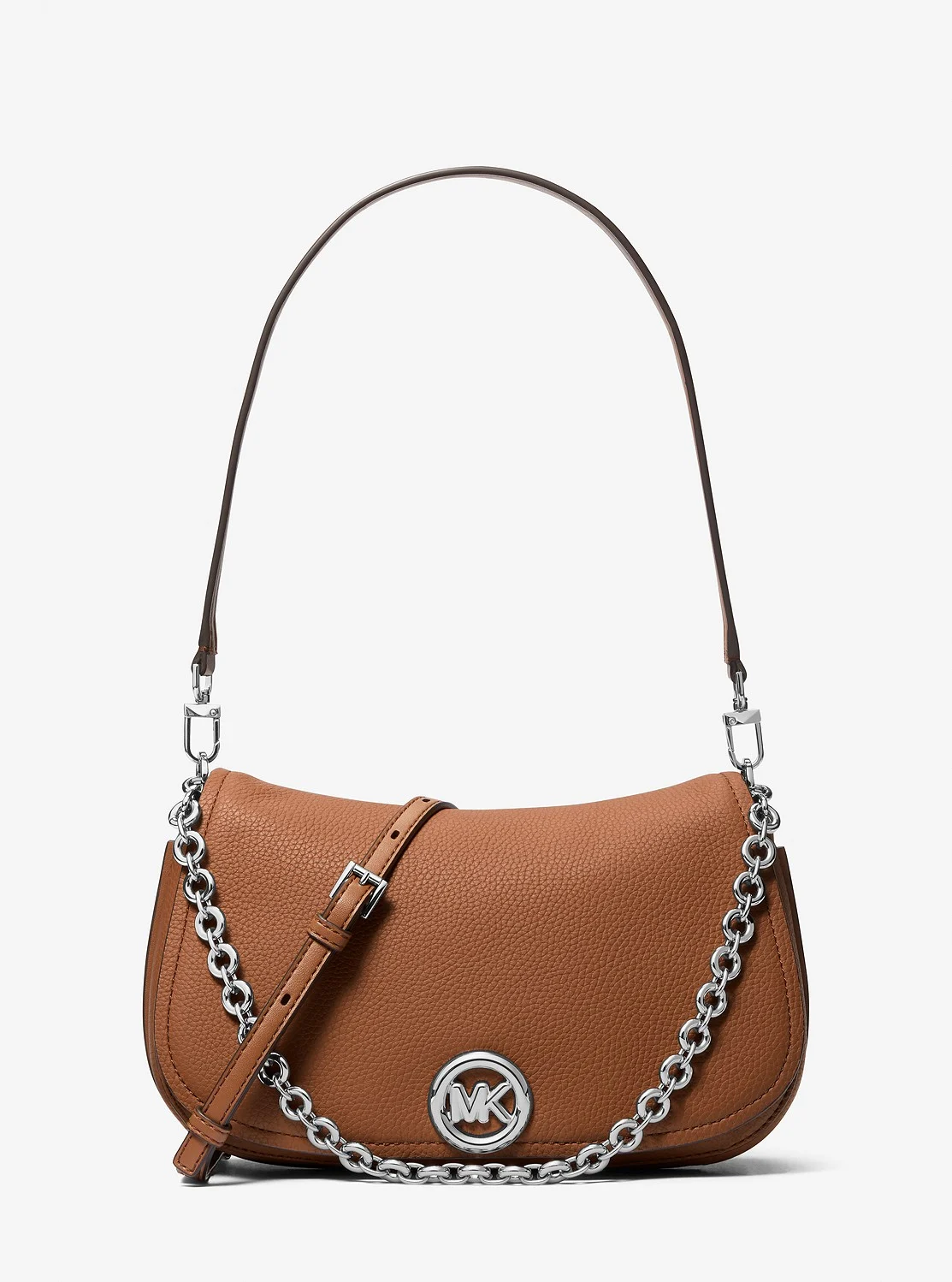 Michael Kors NOLITA レザー チェーン コンバーチブル ショルダー ミディアム