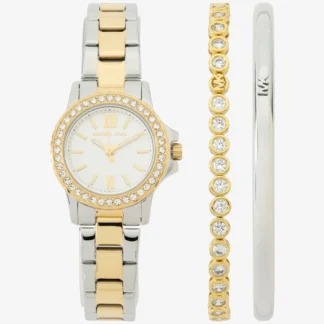 Michael Kors PETITE EVEREST ゴールドトーン ウォッチ & ジュエリー ギフトセット