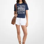 Michael Kors PROVENCE グラフィック クラシック Tシャツ