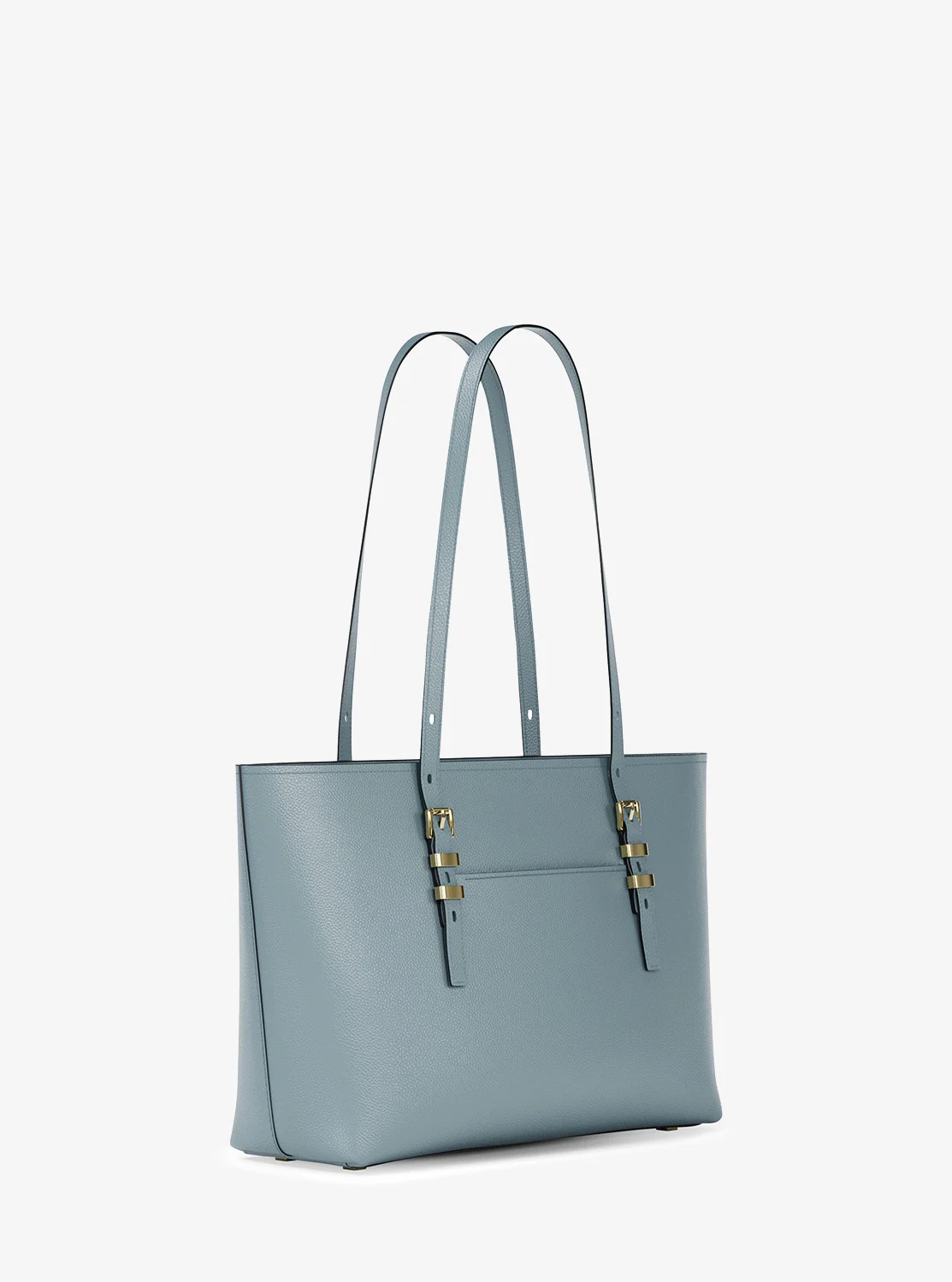Michael Kors QUINN ぺブルレザー トップジップ トート ミディアム - Image 3