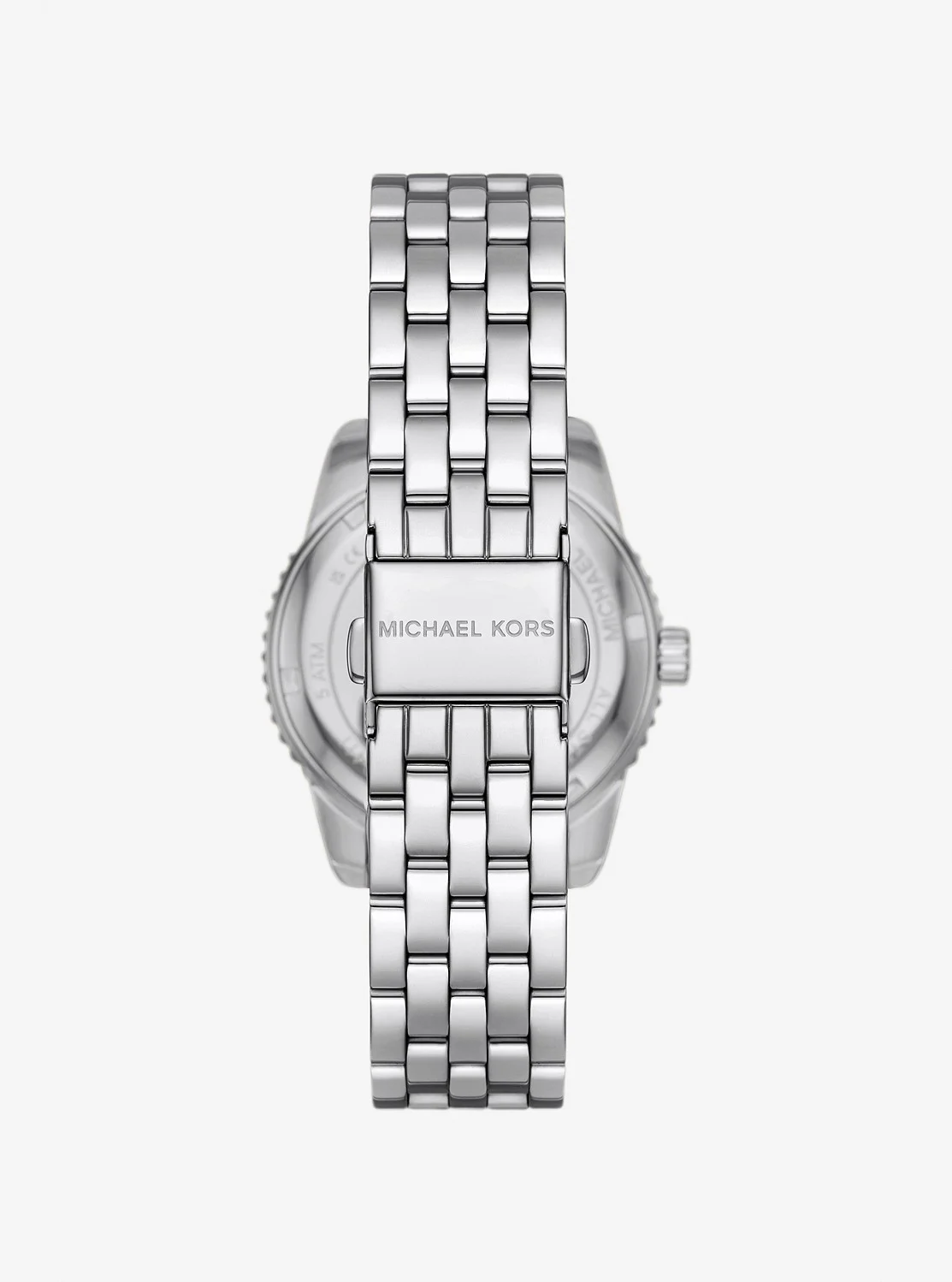 Michael Kors RITZ パヴェ ロゴ シルバートーン ウォッチ ミニ - Image 3