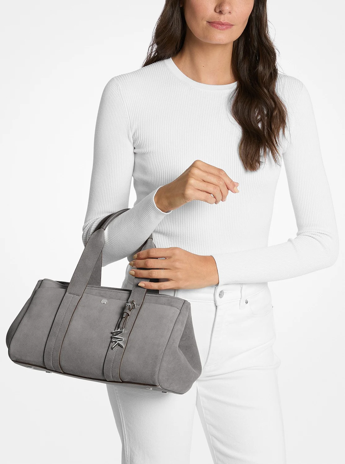 Michael Kors ROMEE スエード サッチェル スモール - Image 4