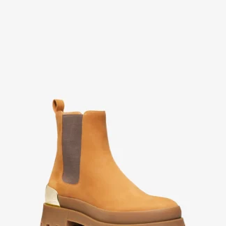 Michael Kors ROWAN スエード チェルシーブーツ